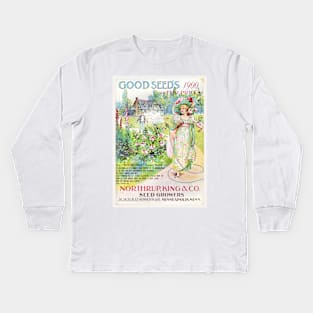 Seed Catalogue, 1900 Kids Long Sleeve T-Shirt